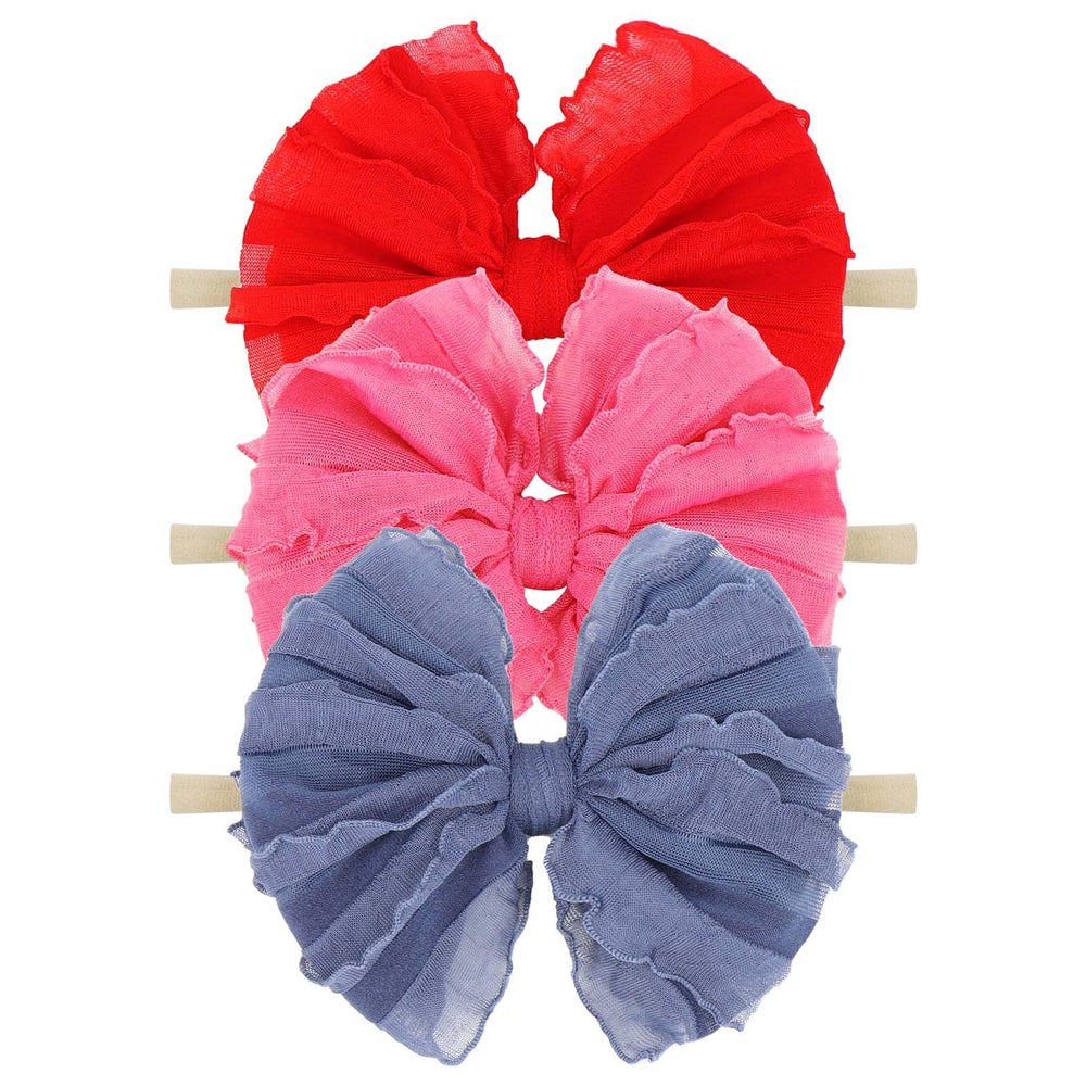 Lanmerry 3-pack headbands flatlay showing versatile colors for everyday outfits