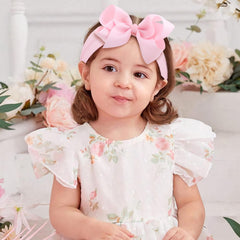 Lanmerry big bows nylon material soft and gentle on delicate hair