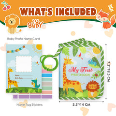 Lanpn inner pages protect 4x6 photos with clear pockets for lasting keepsakes.
