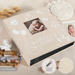 Lanpn interior pages show 600 pockets and 60 sheets for ample display.