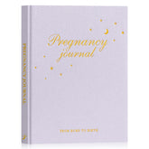 Lanpn pregnancy journal cover purple for treasured memories.