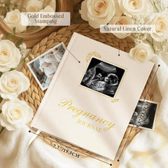Lanpn Pregnancy Journal interior weekly pages support memory keeping and reflection.