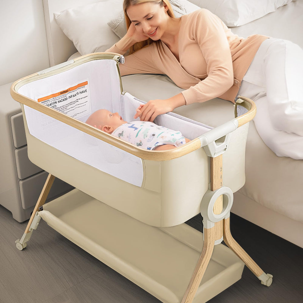 Larex Baby Bassinet assembly highlights quick setup for busy parents