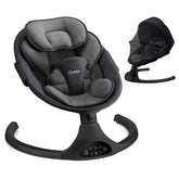 LAREX Baby Swing remote control enables easy speed and timer adjustments.