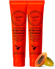 larosanna Papaw Ointment jar close-up shows creamy texture for gentle hydration.