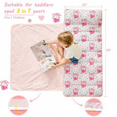 Lasoftan nap mat in travel-friendly roll for on-the-go naps.