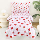 lasoftan toddler bedding set packaging showcases all in one bed in a bag convenience