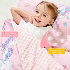 Lasoftan toddler nap mat opened layout showing roomy nap surface.