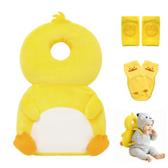 LaSognna baby head protector backpack pillow provides gentle head protection during play.