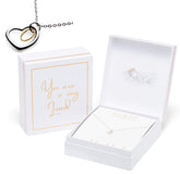Lassos Boutique Halo Remembrance Necklace closeup showing delicate keepsake charm for memory preservation
