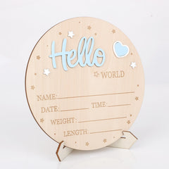 Lasuroa newborn photo prop ready for adorable announcements and portraits.