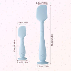 Lasuroa baby spatula small applicator ideal for precise cream application at diaper changes.