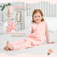 LAT LEE AND TOWN dinosaur print sleepsack double zippers easy diaper changes.