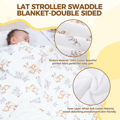 LAT LEE AND TOWN car-seat stroller compatibility for secure travel wrap