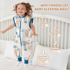 LAT LEE AND TOWN sleep sack ankle extension supports toddler movement