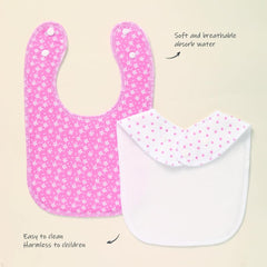 lazyrhino ultra-soft fabric bib for gentle touch on delicate skin