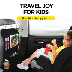 Lebogner six-pocket-storage-organizer provides organized space for toys and tablets.