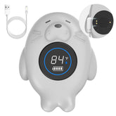 ledfaah rechargeable bath thermometer otter display provides precise baby bath temperatures