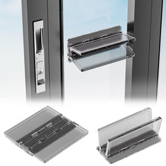 LeeYean Sliding Door Lock 2 Pack front view shows dual-wing design for enhanced security