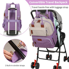 Legestori side pockets hold water cups for quick access.