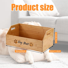 Leinuosen bin with bone handle cutout pattern showing playful design and easy transport