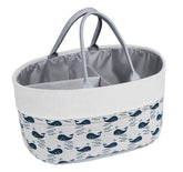 Lemonfilter Baby Diaper Caddy with six exterior pockets for quick access