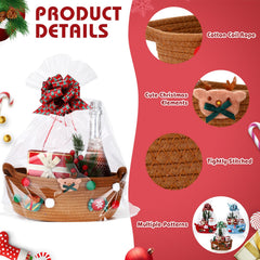 LemonRoad Christmas garlands add festive flair to any display or gift presentation.