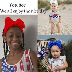 LemonSpace newborn headband stretch shows soft fit growing with baby.