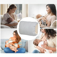 LENOTEX portable nursing pillow in compact size for feeding anywhere