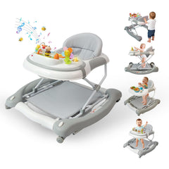 Lerrutue 5in1 baby walker in foldable design for easy storage