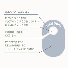 Lethooly three-to-six divider speeds outfit selection for toddlers.
