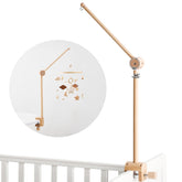 let's make baby crib mobile arm arch base anchors securely to crib edge