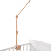 lets make baby crib mobile arm assembly demonstrates quick setup and secure hold.