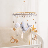 lets-make crib mobile ocean whale gently soothes babies with ocean-themed visuals.