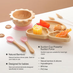 let's make rainbow-meal platter engages toddlers with colorful meal time