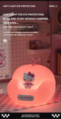 leuaxmy Cute Melody Night Light pink brightness-control for flexible use at night.