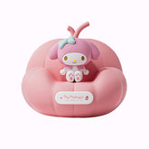 leuaxmy Cute Melody Night Light pink closeup demonstrates a soft glow for bedtime comfort.