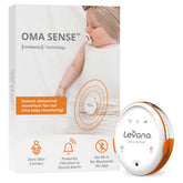 Levana Oma Sense over-diaper wearable monitor for non-contact baby movement monitoring and reassurance.