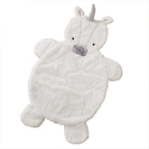 Levtex Baby Colette Playmat unicorn white pink grey plush floor comfort