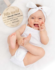 Lexaoyoo wall-hanging sign shown easy to display in nursery.