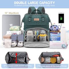 LexiRoman diaper bag insulated bottle pockets keeping bottles warm or cool