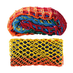 LGLFDJ multicolor safety rope net on balcony railing offering child protection and secure play