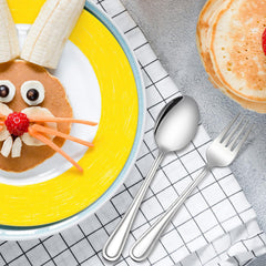 LIANYU toddler spoons with deep bowls for soups and cereals