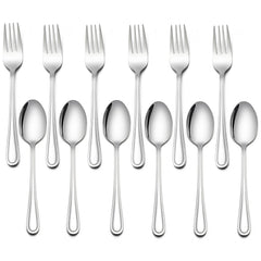 LIANYU toddler utensils set 12-piece, kid-friendly design for mealtime independence