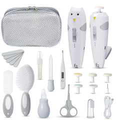 Lictin baby care kit nail trimmer with LED light for precise trimming during night-time nursery care.