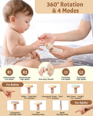 Lictin baby nail trimmer 2-in-1 with auto-light shown for precise trimming