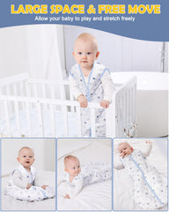 Lictin zipper guard protecting baby's chin during changes.