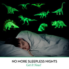 Liderstar self-adhesive dino wall decor easy to apply in kids rooms