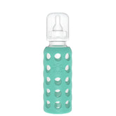 Lifefactory 9-ounce bottle with Kale and Stage 2 nipple for age-appropriate feeding