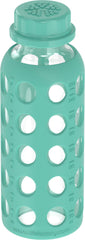 Close-up of Lifefactory flat cap showing secure seal